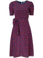 P.a.r.o.s.h. Lips Print Dress - Blue