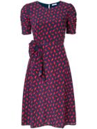 P.a.r.o.s.h. Lips Print Dress - Blue