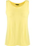 Lygia & Nanny Round Neck Tank Top, Women's, Size: 44, Yellow/orange, Spandex/elastane/viscose