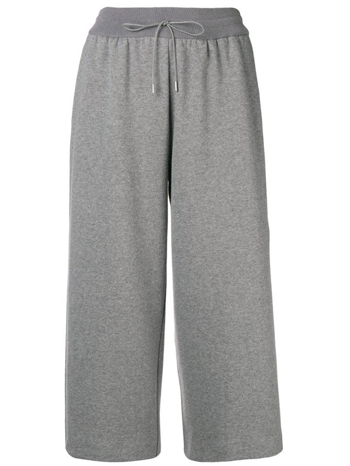 Fabiana Filippi Cropped Joggers - Grey