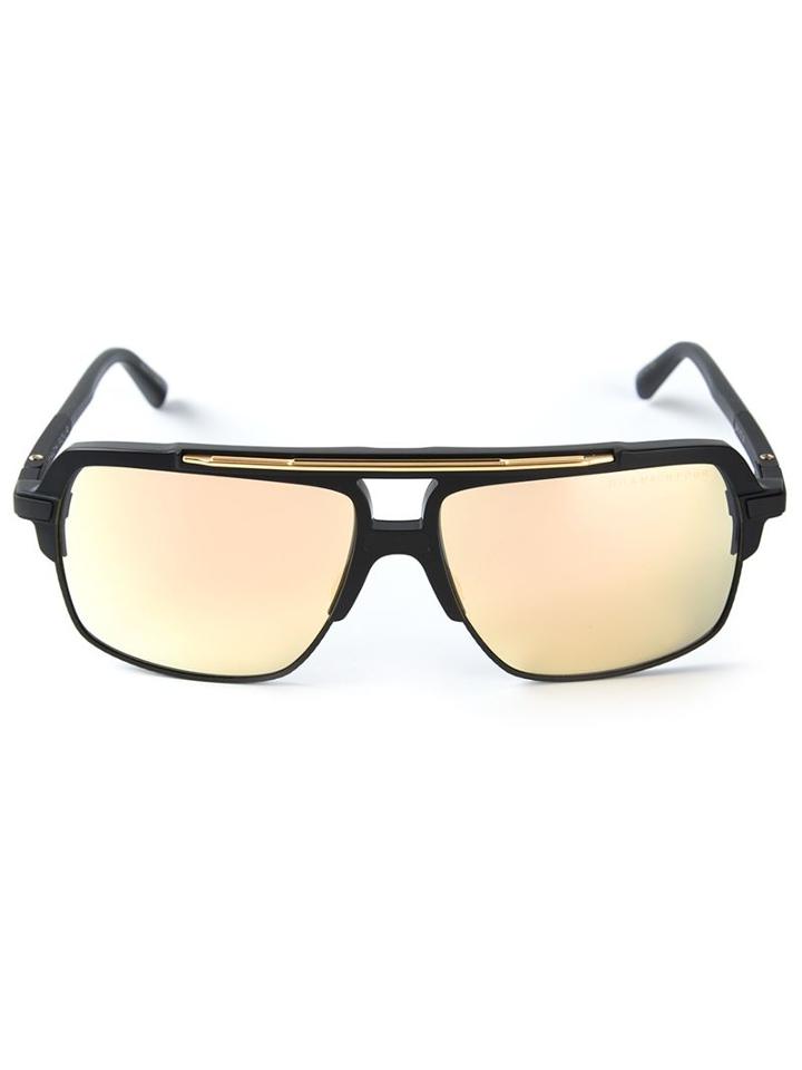 Dita Eyewear 'mach Four' Sunglasses, Adult Unisex, Black, Titanium