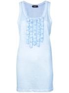 Dsquared2 Vest With Frill Designs - Blue