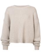 Theperfext Chunky Sweater - Nude & Neutrals