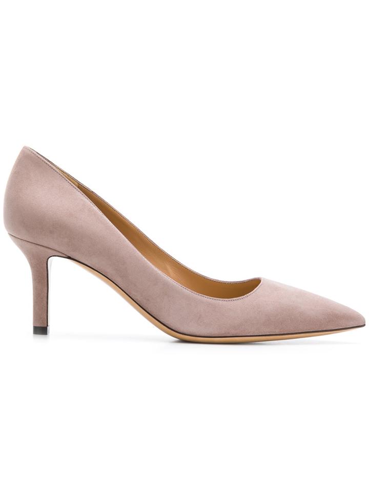 Salvatore Ferragamo Classic Pointed Pumps - Nude & Neutrals