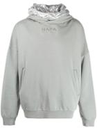 Napa By Martine Rose Embroidered Kogo Hoodie - Grey
