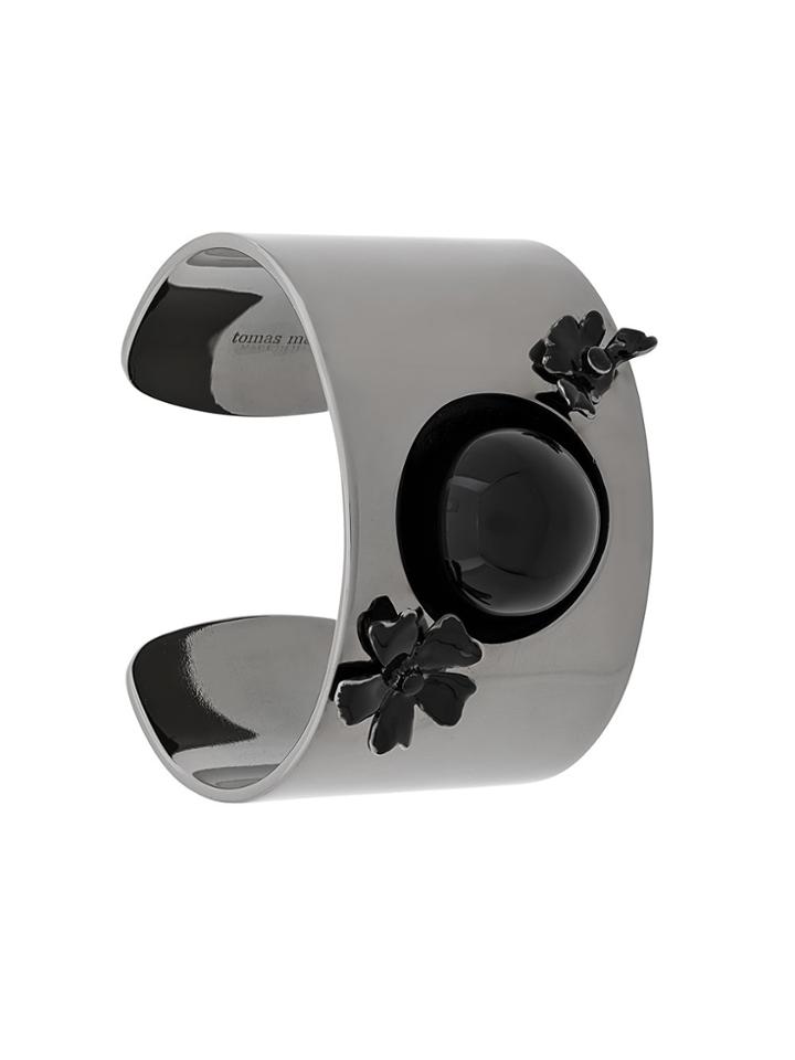 Tomas Maier Aster Sphere Cuff - Black
