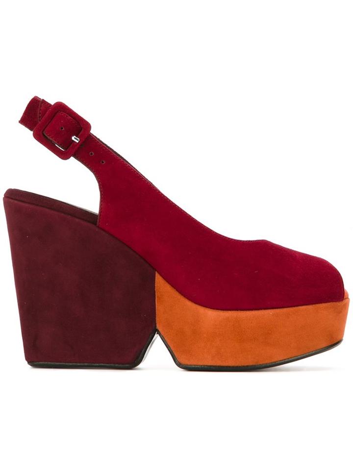 Robert Clergerie 'dylan' Wedge Sandals