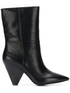 Ash Doll Mid-calf Boots - Black