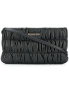 Michael Michael Kors Ruched Clutch Bag - Black