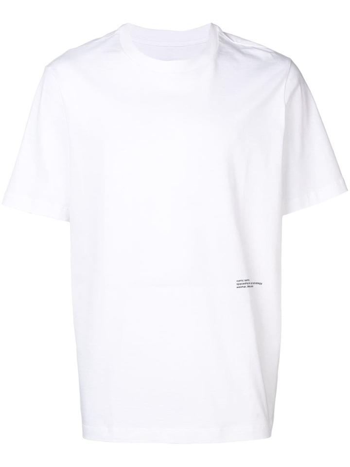 Oamc White Spaceship T-shirt