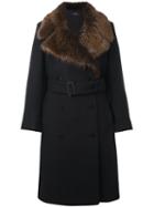 Joseph Fur Collar Coat