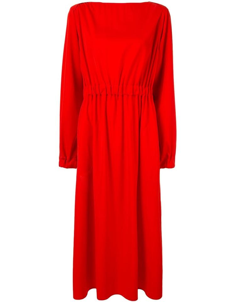 Sofie D'hoore Draped Flared Midi Dress