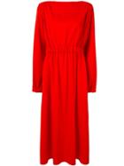Sofie D'hoore Draped Flared Midi Dress