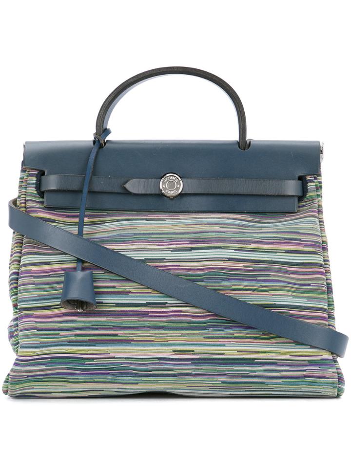 Hermès Vintage Herbag Pm 2way Bag - Multicolour