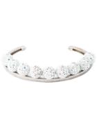 Ca & Lou Pavé Ball Bracelet, Women's, Metallic