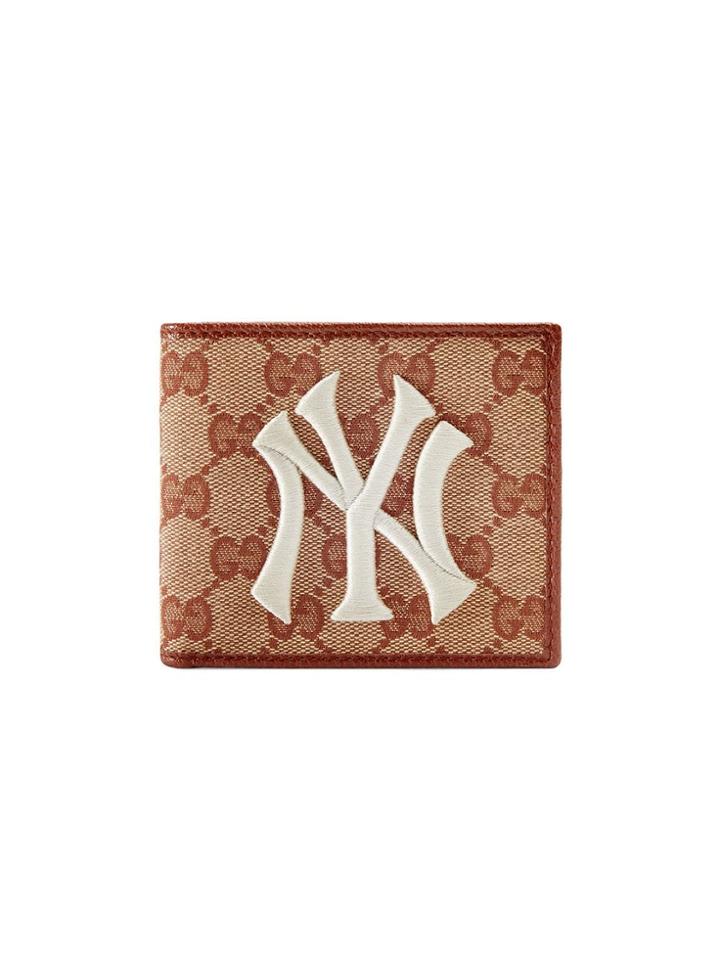 Gucci Original Gg Canvas Wallet With New York Yankees Patch&trade; -