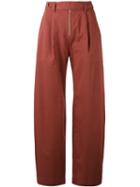 Hope - Master Trousers - Women - Cotton - 38, Women's, Red, Cotton