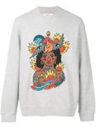 Bally Printed Sweatshirt - Grey