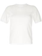 Guild Prime Zig-zag Panel Knitted Top - White