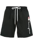 Champion Classic Brand Swim Shorts - Black