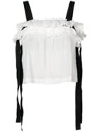 Philosophy Di Lorenzo Serafini Ruffle Trim Top - White