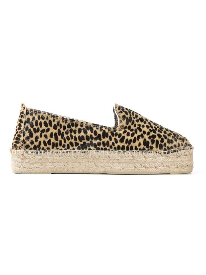 Manebi Cheetah Print Espadrilles