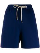 Gucci Gg Web Bermuda Shorts - Blue