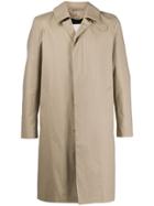 Mackintosh Dunkeld Fawn Rainproof Cotton 3/4 Coat Gm-1001fd - Neutrals