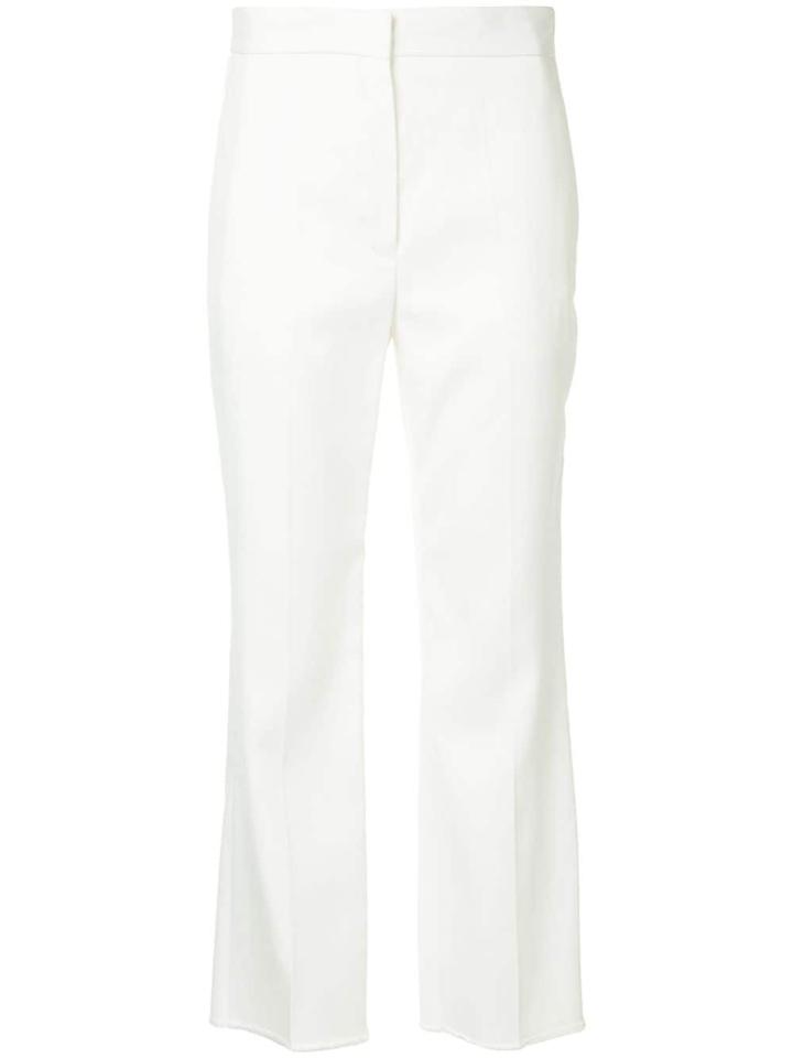 Ports 1961 Tailored Cropped Trousers - White
