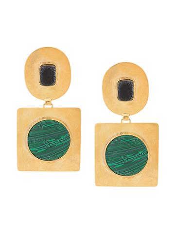 Liya Handmade Earrings - Metallic
