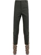 Y / Project Colour Contrast Tailored Track Pants - Black