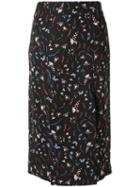 Olympiah - Printed Pencil Skirt - Women - Polyester/spandex/elastane - 40, Black, Polyester/spandex/elastane