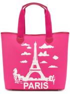 Twin-set Paris Tote Bag - Pink & Purple
