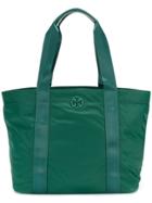Tory Burch Quinn Large Zip Tote - Green