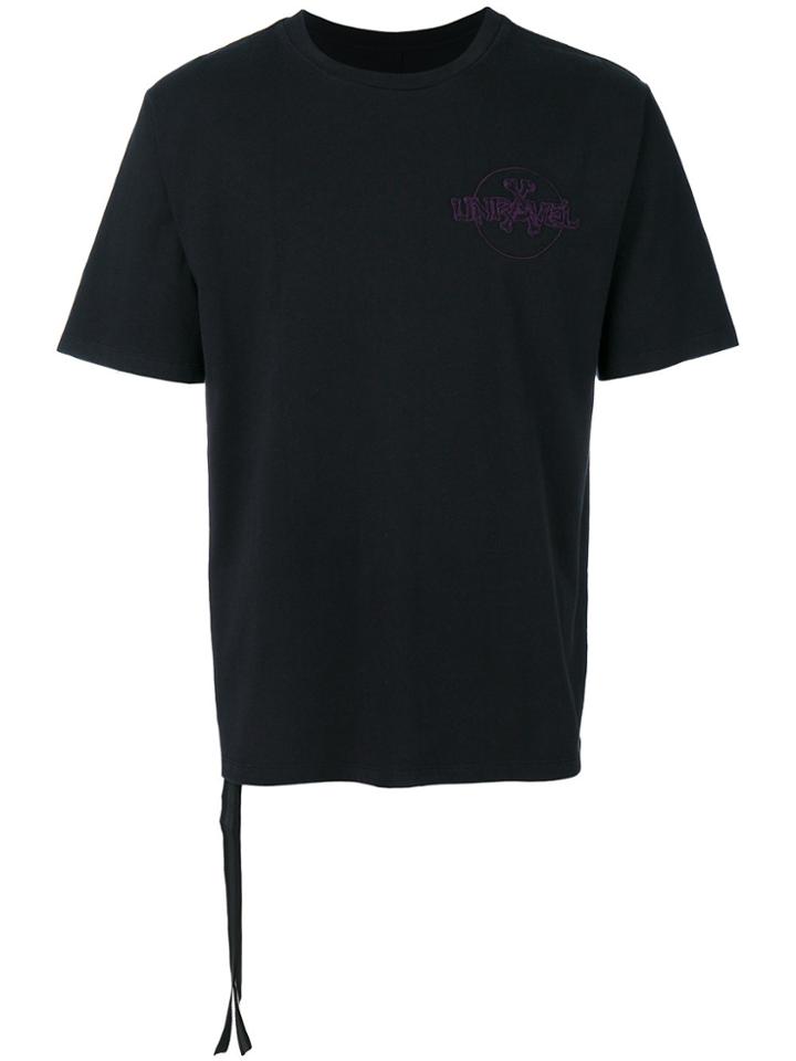 Unravel Project Branded T-shirt - Black