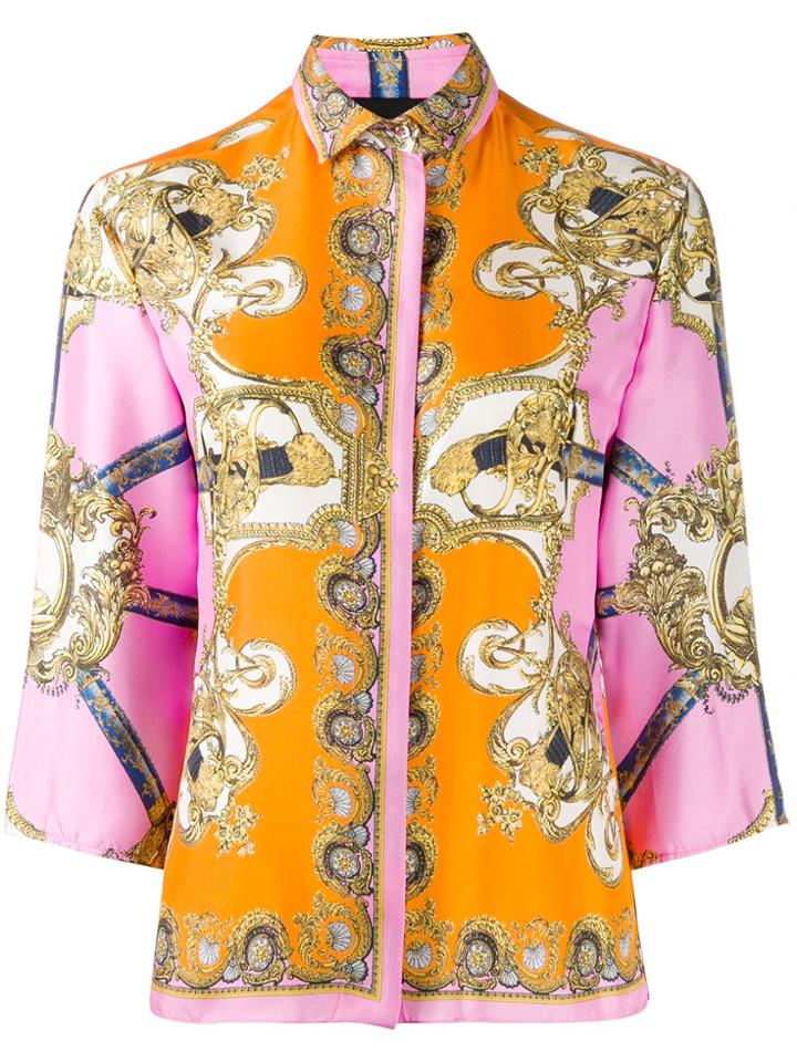 Dolce & Gabbana Pre-owned 1990s Printed Shirt - Pink