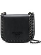Prada Leather Crossbody Bag - Black