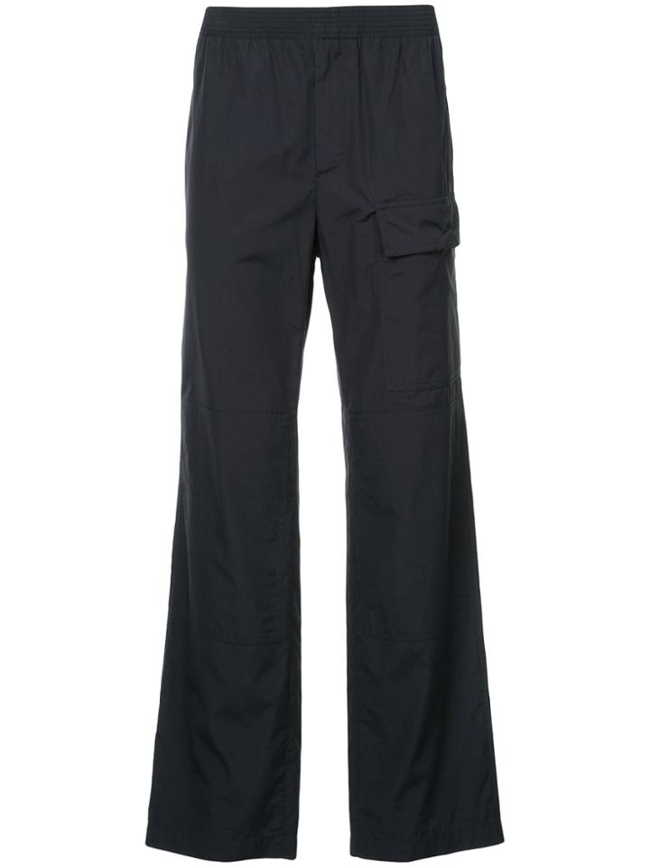 Stella Mccartney Straight Leg Pocket Trousers - Blue