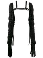 Comme Des Garçons Noir Kei Ninomiya Sleeve-design Glove - Black