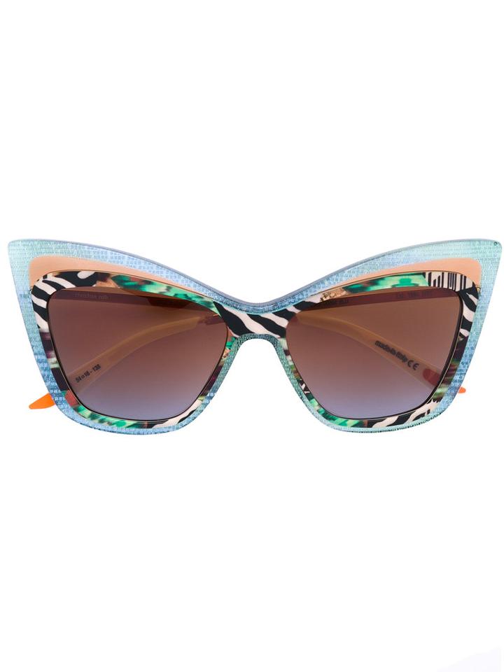 Christian Roth Eyewear - 'rock'n Roth' Sunglasses - Women - Acetate - 54, Brown, Acetate