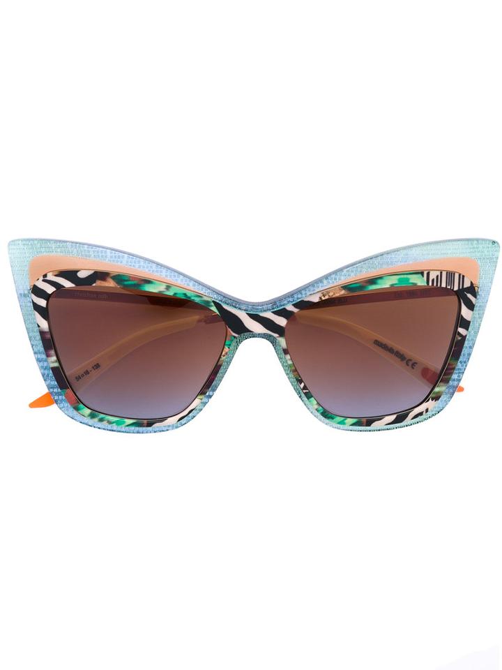 Christian Roth Eyewear - 'rock'n Roth' Sunglasses - Women - Acetate - 54, Brown, Acetate