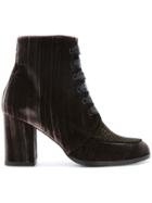 Castañer Lace-up Ankle Boots - Brown