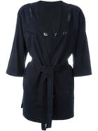 Sylvie Schimmel - 'bahia' Jacket - Women - Suede - 38, Blue, Suede