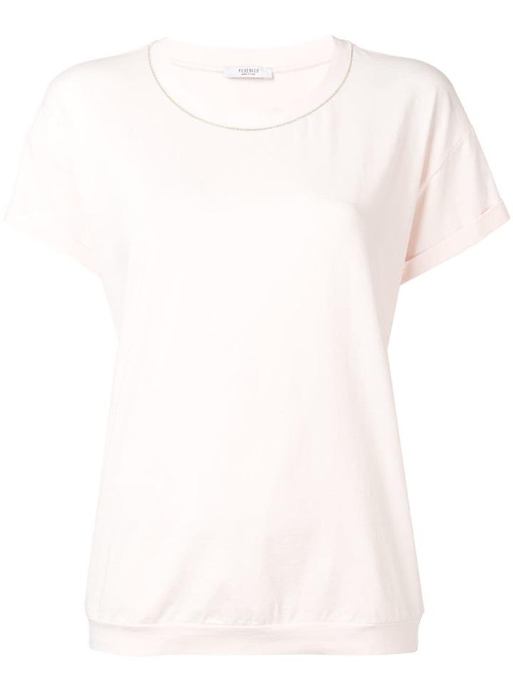 Peserico Short-sleeved Top - Pink