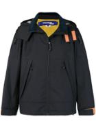 Junya Watanabe Man Zipped Hooded Jacket - Black