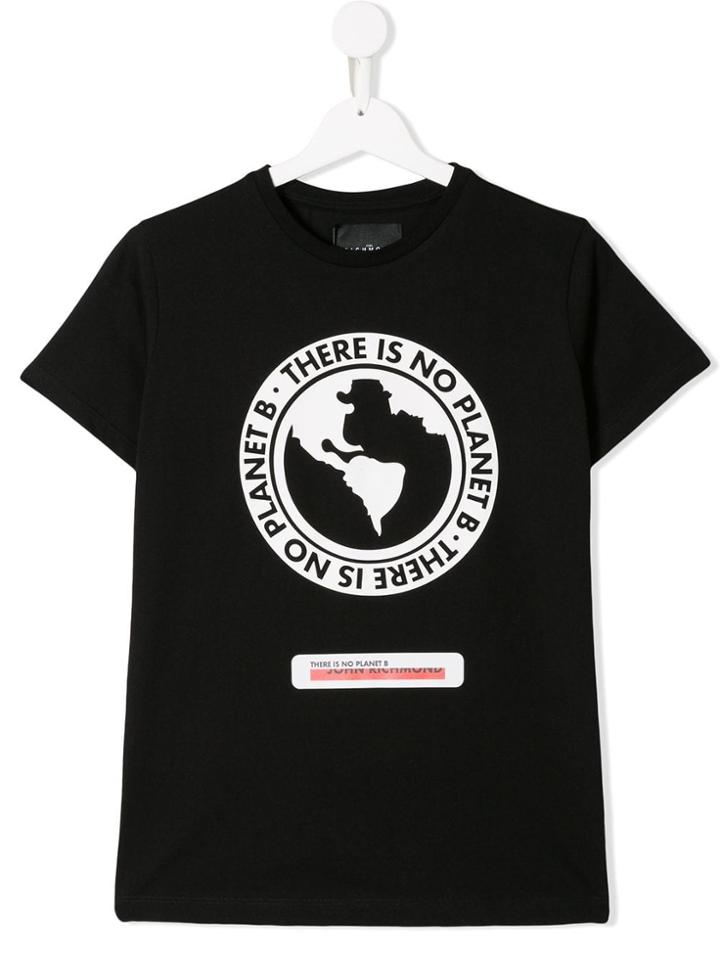 John Richmond Junior Planet B T-shirt - Black