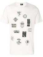 Ps By Paul Smith Multi Printed T-shirt - White