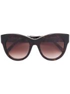 Stella Mccartney Chain-trimmed Sunglasses, Women's, Size: 51, Brown, Acetate/metal