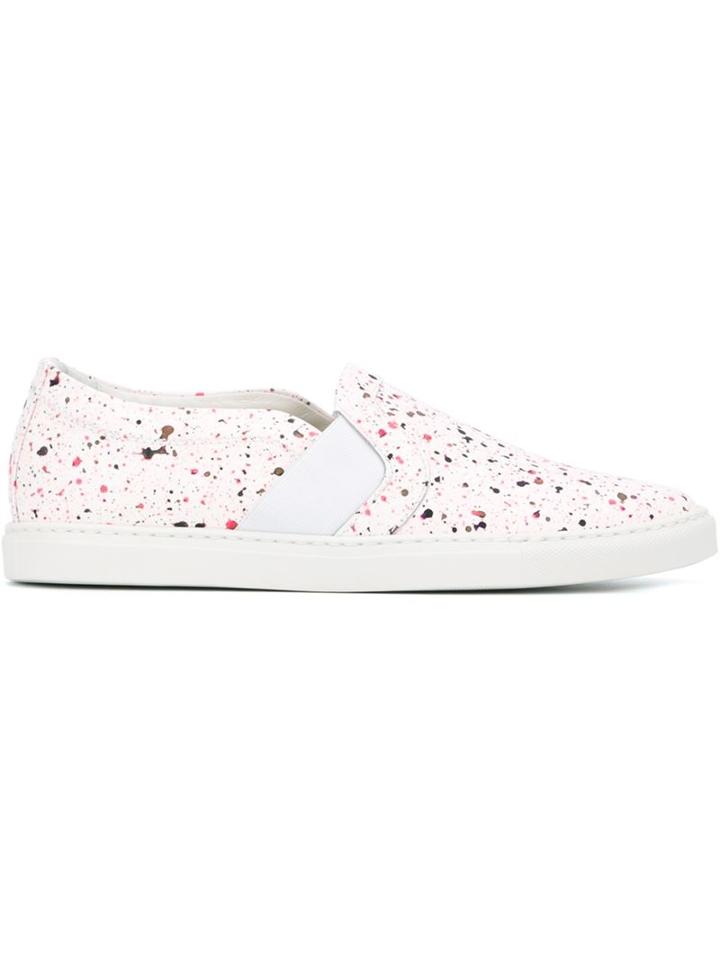 Lanvin Painting Drips Sneakers