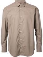 En Route Tab Collar Shirt, Men's, Size: 2, Brown, Cotton